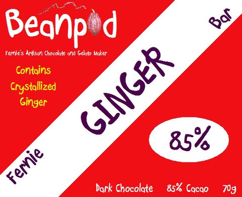 Fernie 85% Ginger Bar