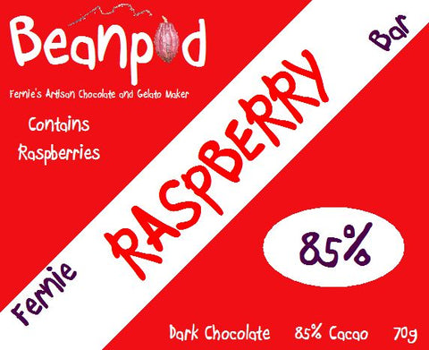 Fernie 85% Raspberry Bar